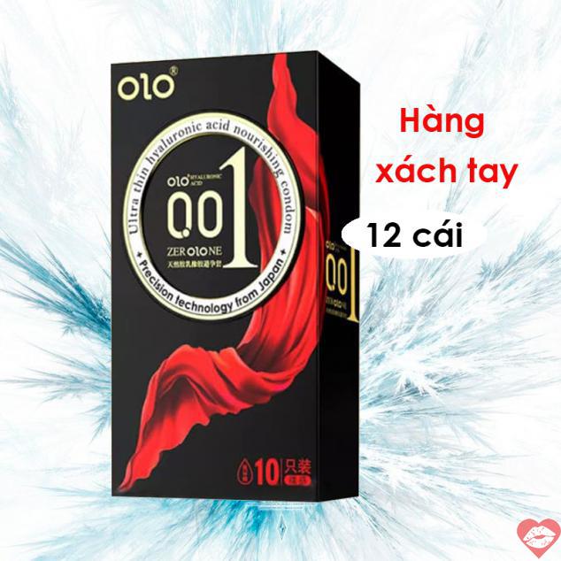 Review Bao cao su Olo thin 0.01 đen Square Black siêu mỏng ôm sát hộp 10c mới nhất 