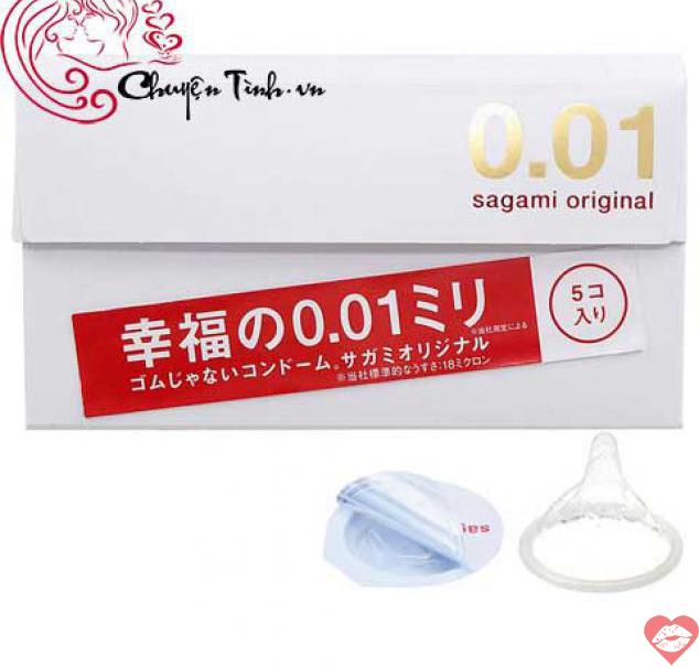  Review Bao cao su Sagami Original 0.01 siêu mỏng  mới nhất 