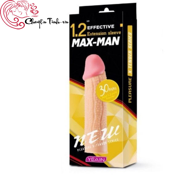 Bao Cao Su Đôn Dên Maxman Chấm Bi