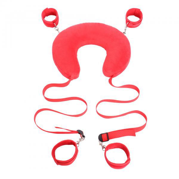Bộ Trói Tay Chân Cổ Gối Chữ U Có Đệm Bông Cao Cấp Đồ Chơi BDSM