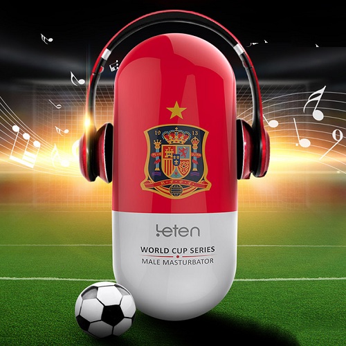 Cốc thủ dâm Leten Football có rung sạc điện
