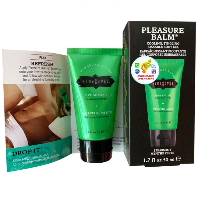 Gel bôi Kamasutra Pleasure Balm tăng cực khoái đa điểm G Nam và Nữ