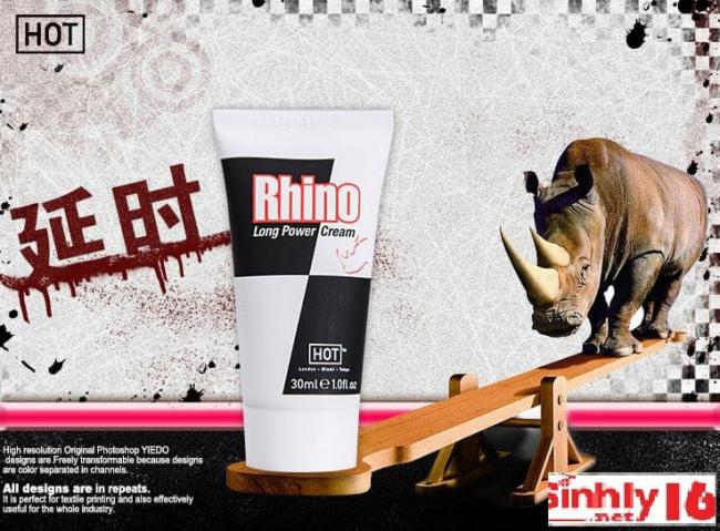 Kem tê giác kéo dài thời gian Rhino- hàng Áo XTS21