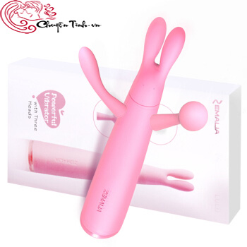 Máy rung âm đạo mini 3 đầu