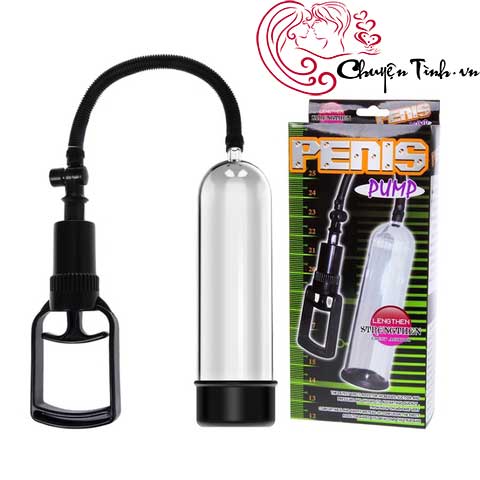 Máy tập dương vật Penis Pump bơm hút chân không làm to tăng kích thước cậu nhỏ