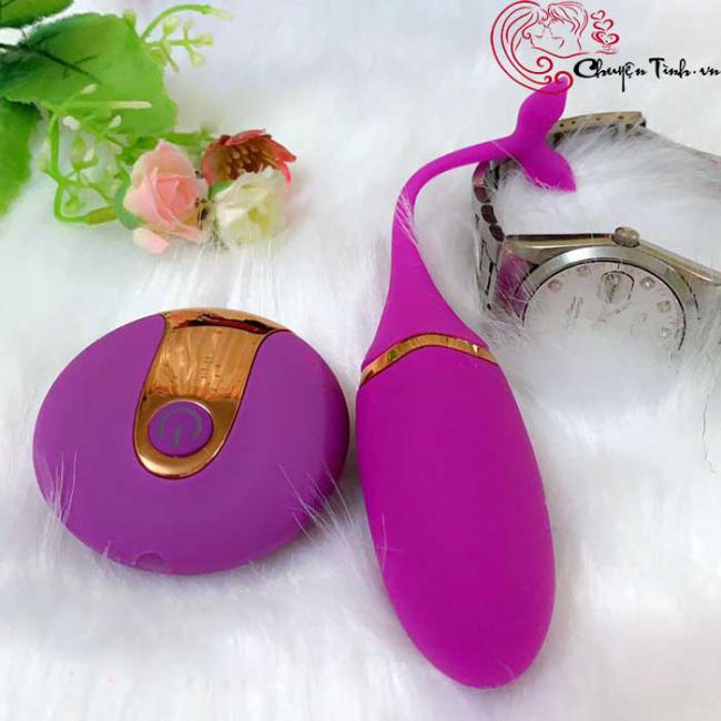 Trứng rung hình cá heo không dây giá rẻ 10 chế độ sextoy tình yêu