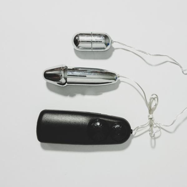 Trứng rung tình yêu Inox 2 đầu đa năng mini giá rẻ nhỏ gọn